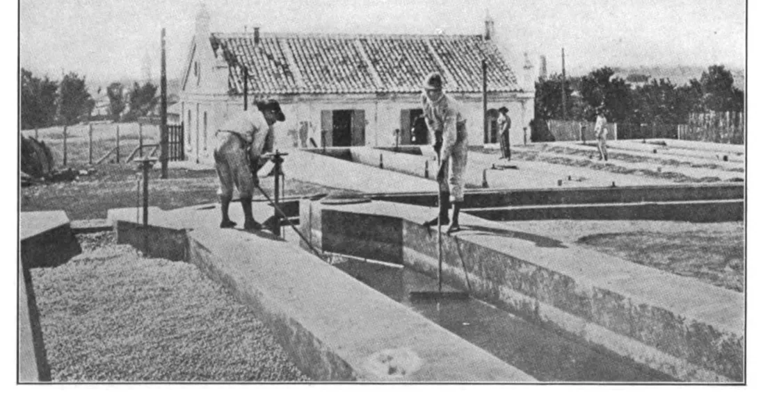 Cuves de fermentation et de lavage sur une fazenda de São Paulo