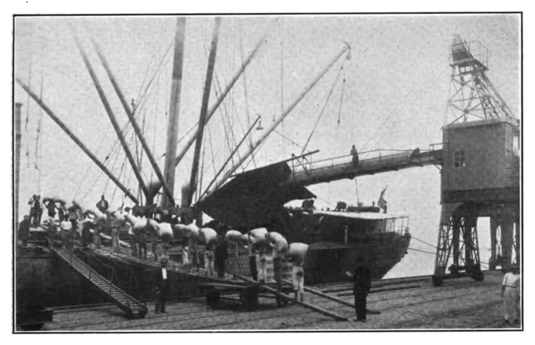 Anciennes et nouvelles méthodes de chargement, Santos